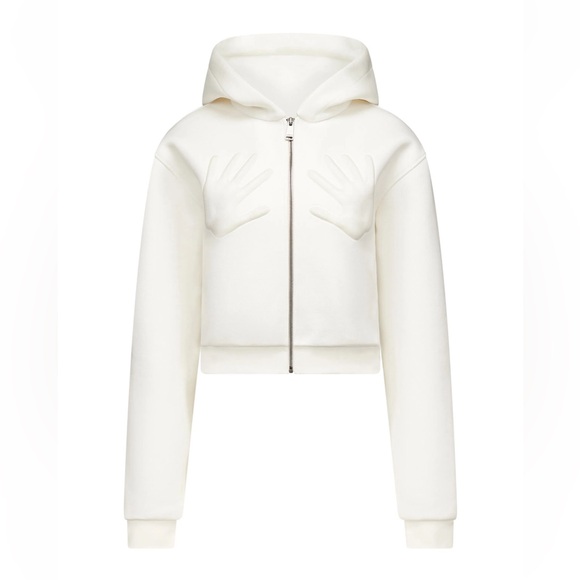 AREA Embossed Handprint Hoodie - Picture 1 of 15